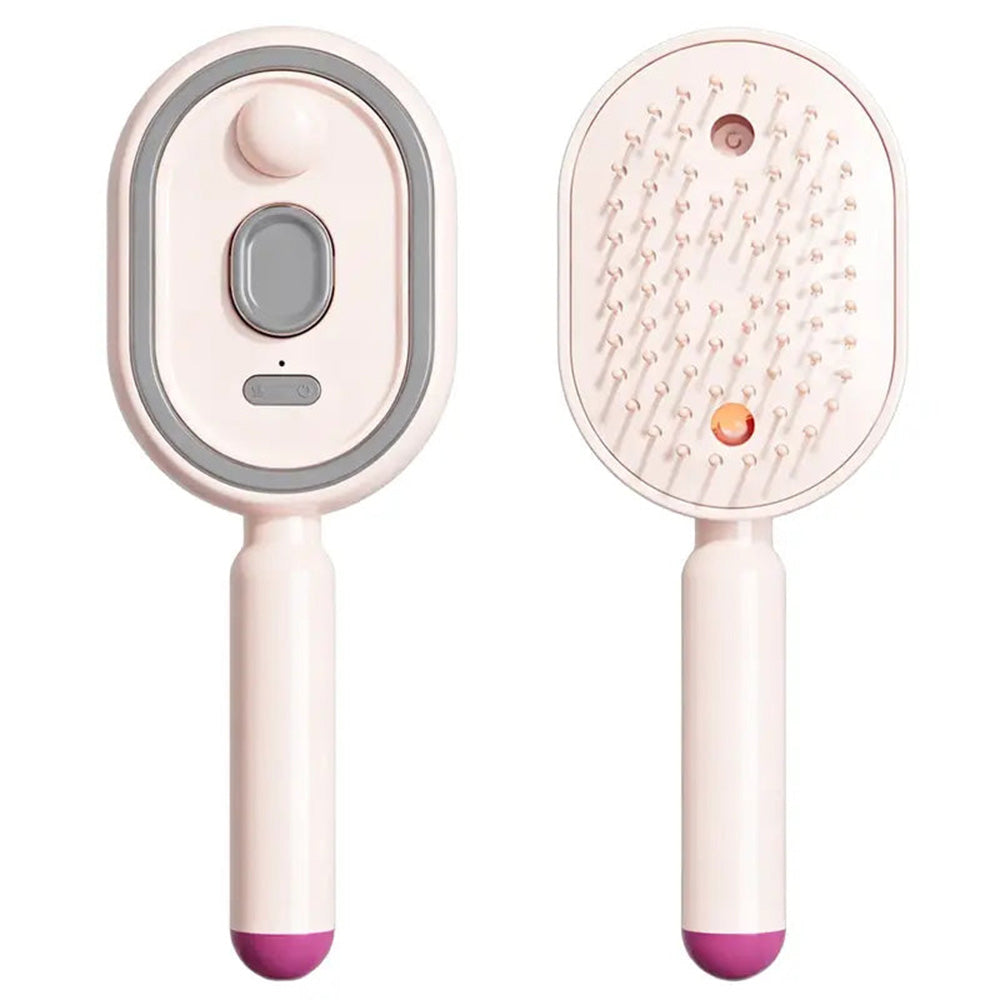 🪮Brosse de Massage du Cuir Chevelu Électrique avec Brume et Lumière Rouge