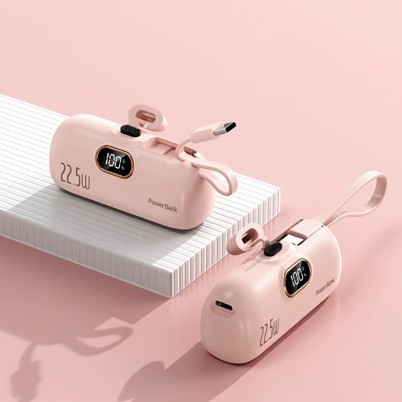 up🔋 Neue Produkte – Begrenztes Angebot ✨ 5000 mAh Mini Tragbares Handy-Powerbank
