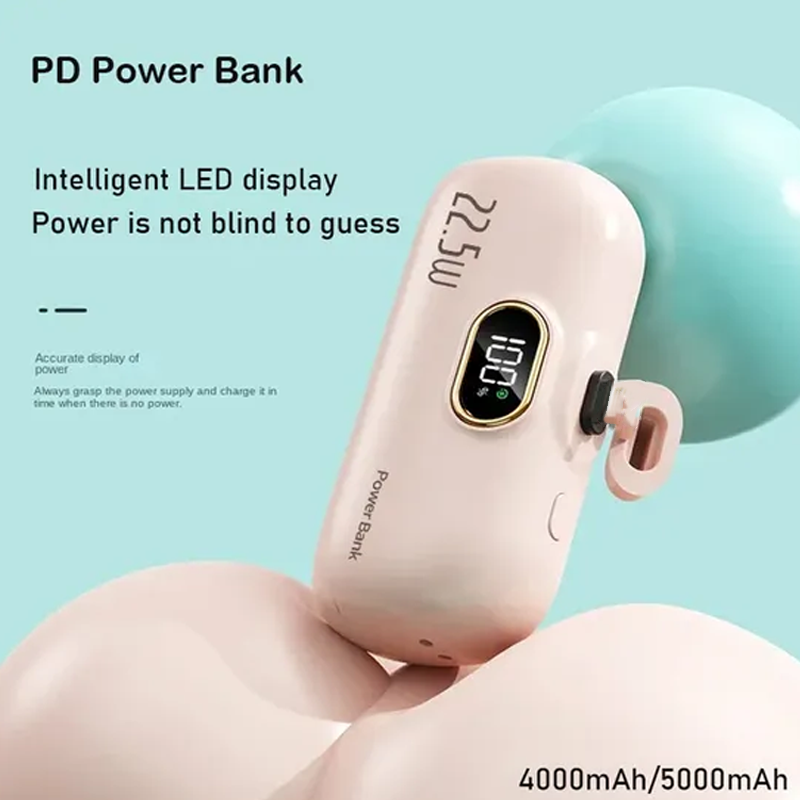 up🔋 Neue Produkte – Begrenztes Angebot ✨ 5000 mAh Mini Tragbares Handy-Powerbank