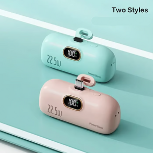 up🔋 Neue Produkte – Begrenztes Angebot ✨ 5000 mAh Mini Tragbares Handy-Powerbank