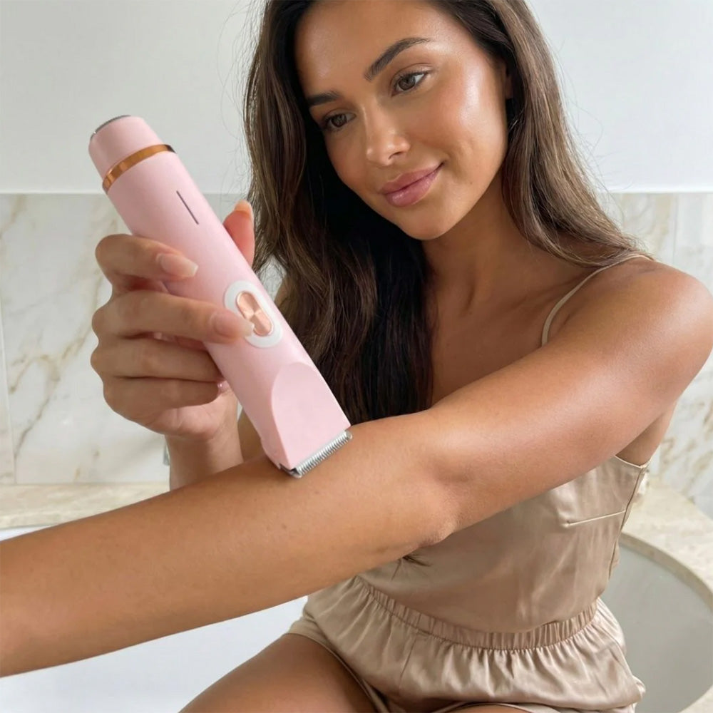 ✨🔥2-in-1 Schmerzfreier Bikini Trimmer für Gesicht & Körper