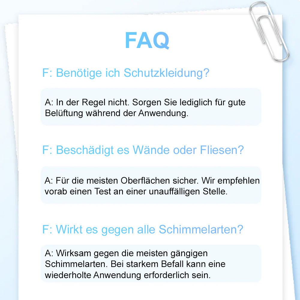 🔥🏠Hochwirksames Schimmelspray – verhindert Schimmelneubildung🛡️Schützen Sie Ihre und die Gesundheit Ihrer Familie