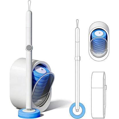 🪄 Magic Clean WC-Reinigungsstab mit integriertem Reiniger & Halterung
