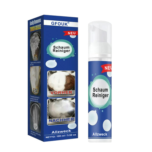 ✨🛠️Hochwirksames Fettlöser-Schaumspray – Entfernt Fett, Eingebranntes & Rost mühelos ohne Schrubben
