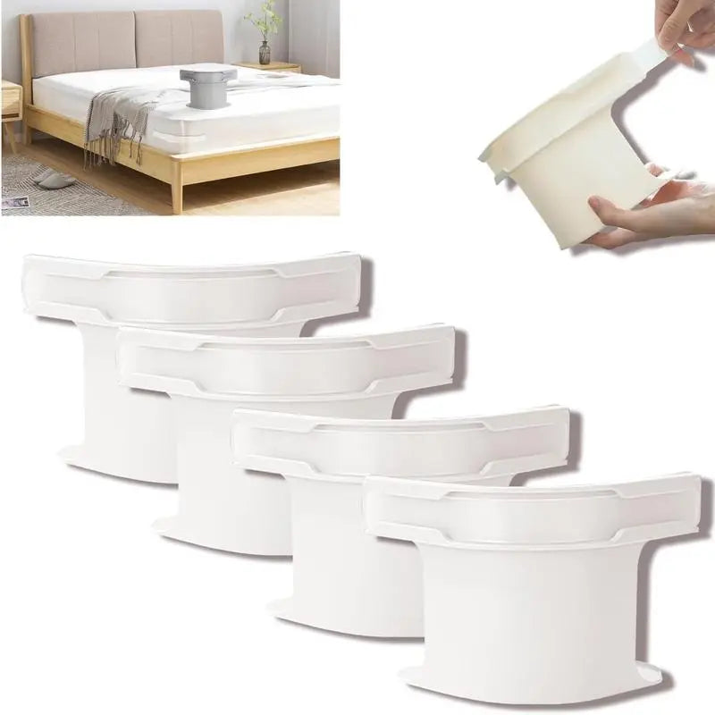 🛌 Anti‑Rutsch Bettlakenhalter – Starke Eckclips für glatte, straffe Laken ohne Verrutschen