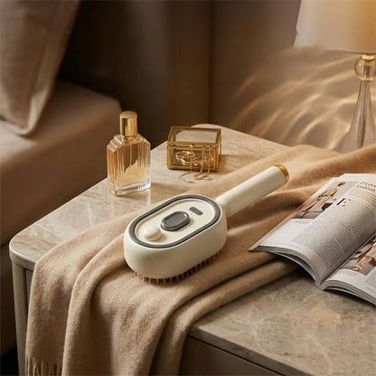 🔥Brosse de Massage du Cuir Chevelu Électrique avec Brume et Lumière Rouge