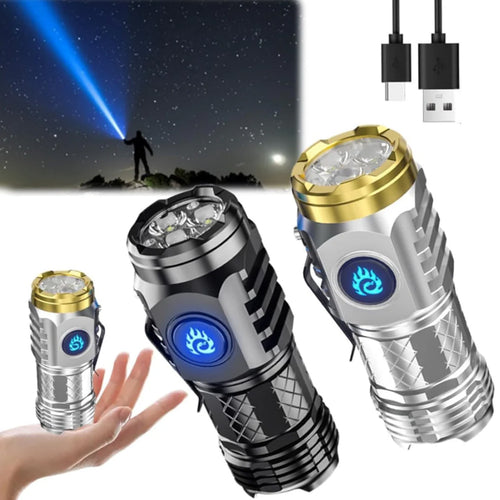 ✨🔥Three-Eyed Monster Mini Taschenlampe🔦 – Ultrastark, kompakt & wiederaufladbar
