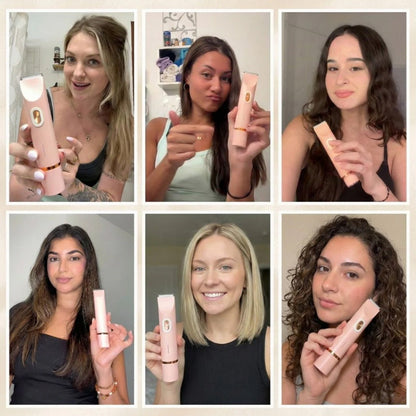 ✨🔥2-in-1 Schmerzfreier Bikini Trimmer für Gesicht & Körper