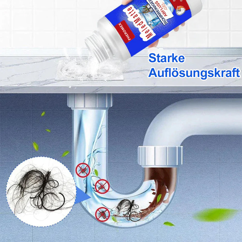 ✨🚰 Leistungsstarkes Rohrreinigungsmittel – schnelle Beseitigung von Verstopfungen, sicher für Rohre und vielseitig einsetzbar 🛠️🚿