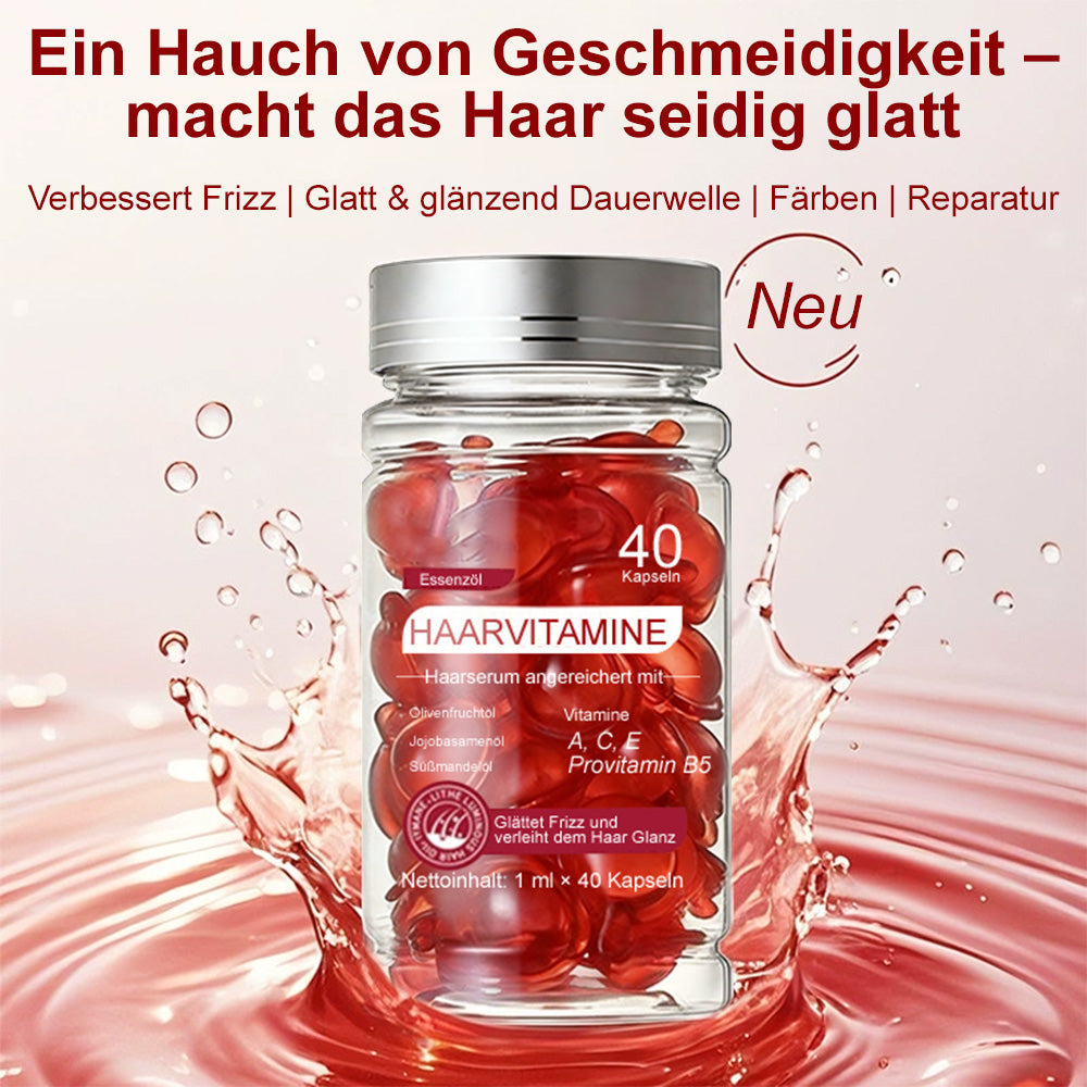 ⬆️✨ Haar-Vitamin-Öl-Kapseln – Leichte Leave-in Pflege mit Argan-, Macadamia- & Avocadoöl
