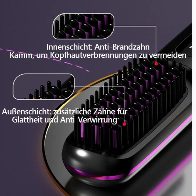 ✨🪮 Die erste intelligente Stylingbürste für kurzes Haar – präzise, sicher & mühelos ✔️