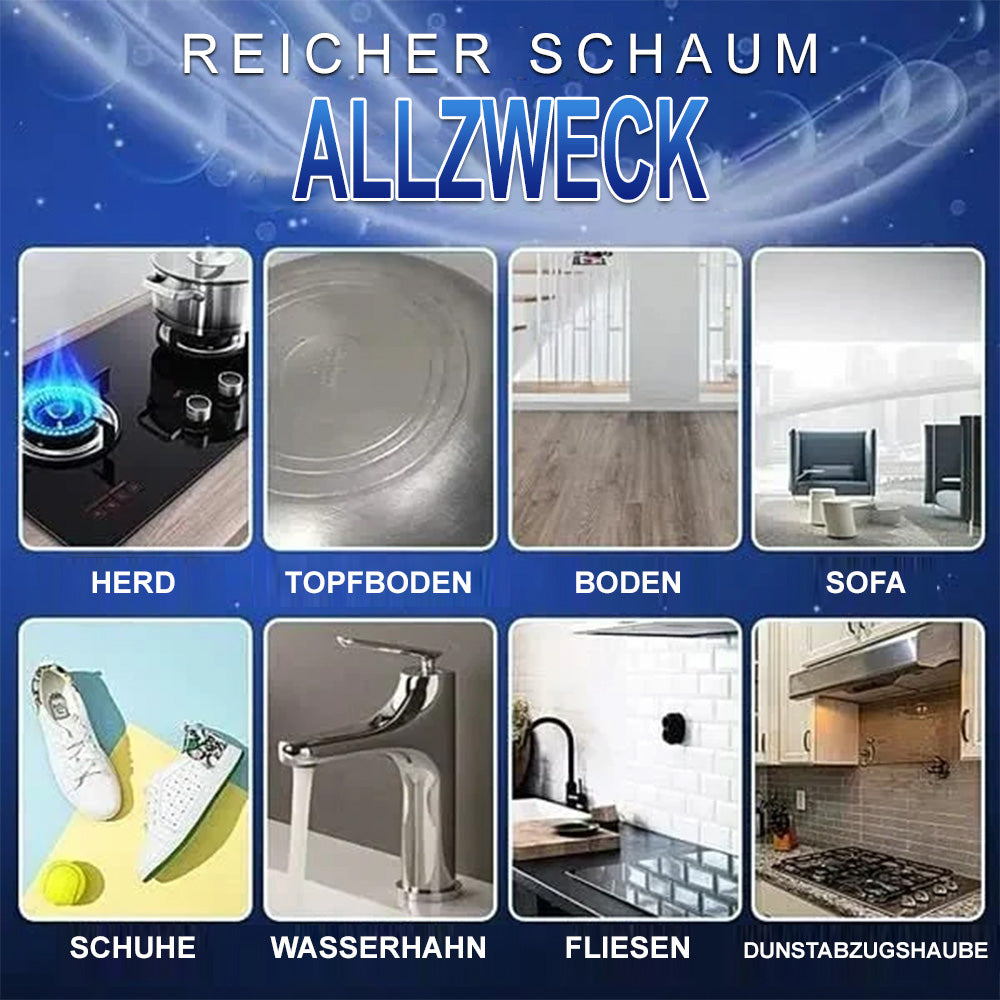 ✨🛠️Hochwirksames Fettlöser-Schaumspray – Entfernt Fett, Eingebranntes & Rost mühelos ohne Schrubben