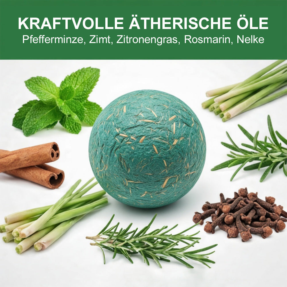 🐭Natürliche Pfefferminz-Kugeln gegen Mäuse & Insekten – Effektiv & Chemiefrei