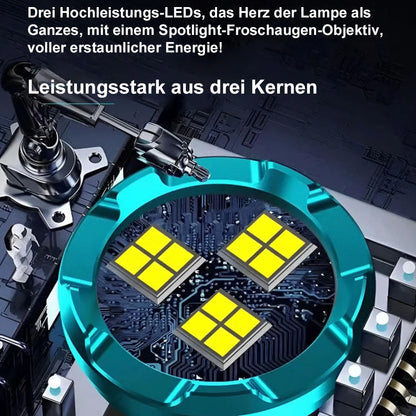 ✨🔥Three-Eyed Monster Mini Taschenlampe🔦 – Ultrastark, kompakt & wiederaufladbar