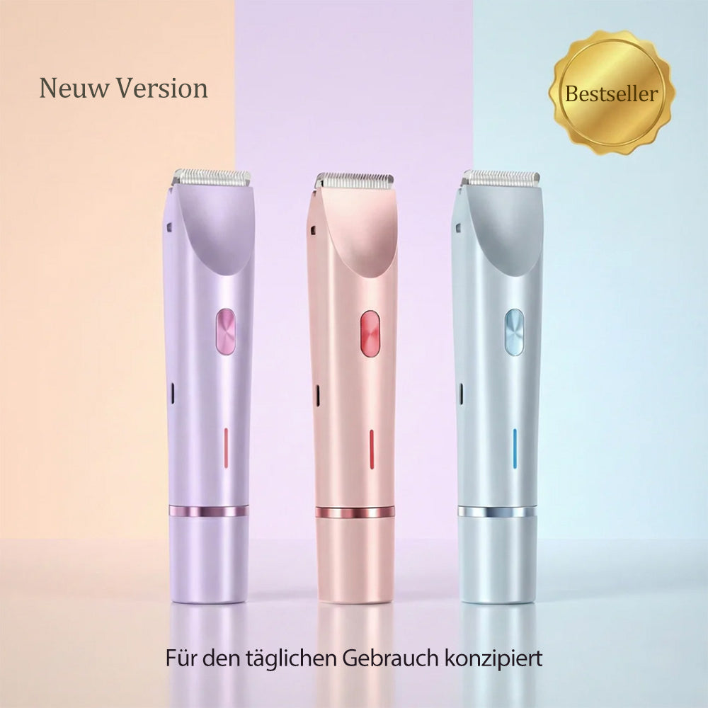 ✨🔥2-in-1 Schmerzfreier Bikini Trimmer für Gesicht & Körper