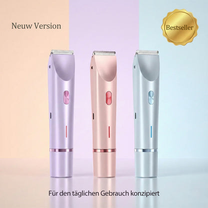 ✨🔥2-in-1 Schmerzfreier Bikini Trimmer für Gesicht & Körper