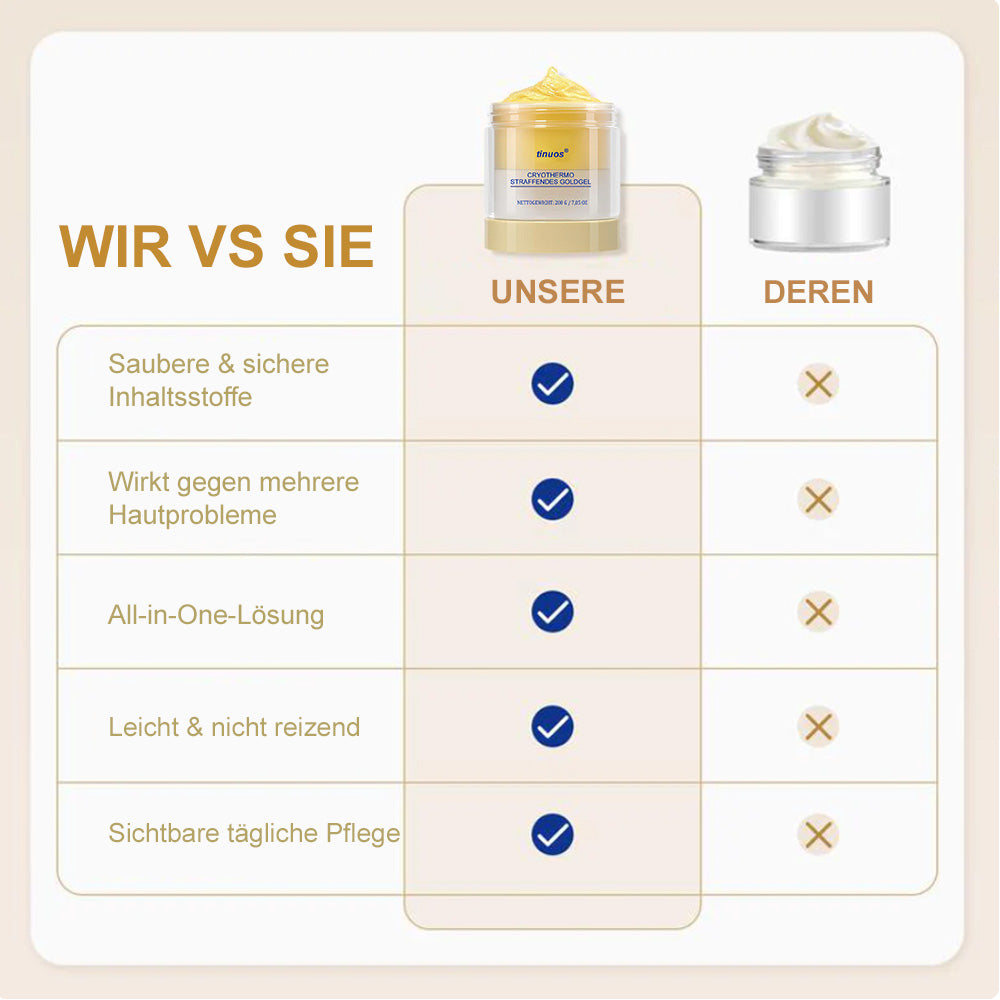 🐝Tinuos® Straffende Burn Gold Massagecreme