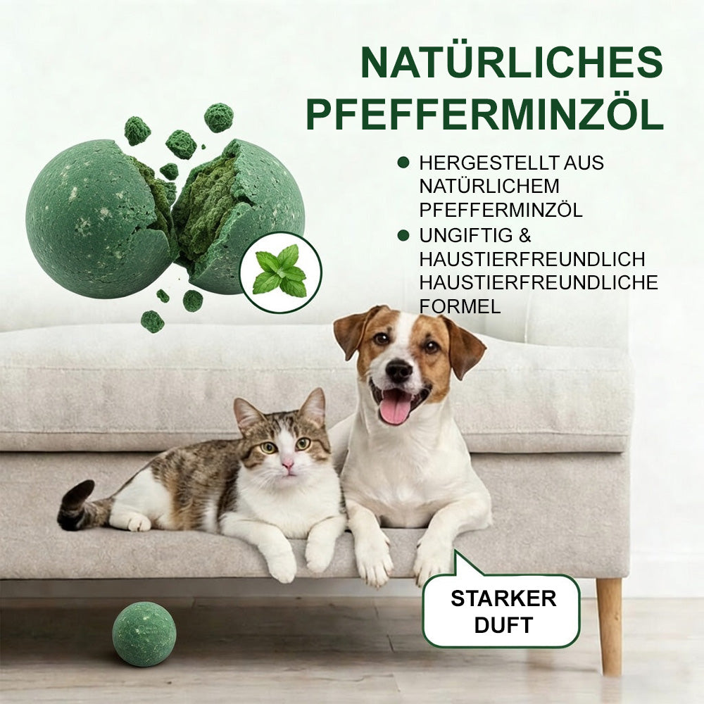 🐭Natürliche Pfefferminz-Kugeln gegen Mäuse & Insekten – Effektiv & Chemiefrei