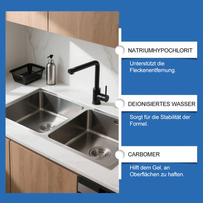 ✨🧼 Magic Schimmel-Entferner Gel– Beseitigt Schwarzschimmel & Stockflecken auf Silikonfugen, Fliesen & Duschen (Ohne Schrubben)