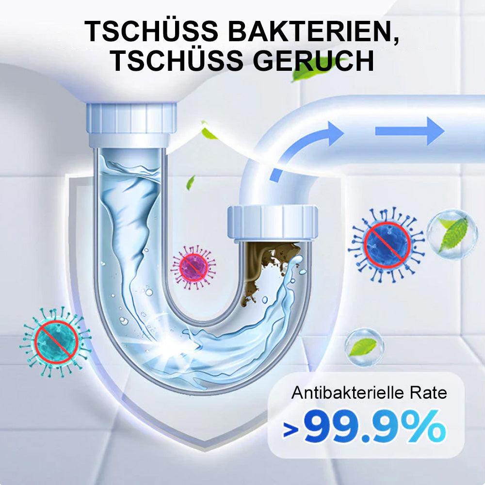 ⚡🏠Leistungsstarkes tägliches Rohrreinigungspulver – Schnellwirkend, sicher & schonend für Küche, Bad & Dusche💥