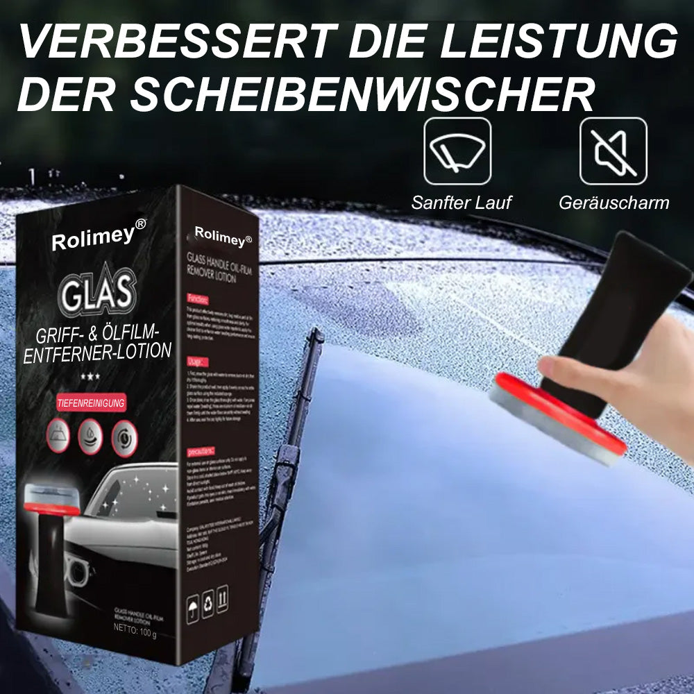 Automotive Oil Film Remover – Streak-Free Glass Cleaner for Fast Window Decontamination