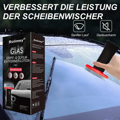 Automotive Oil Film Remover – Streak-Free Glass Cleaner for Fast Window Decontamination