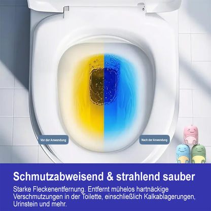 🦕Automatischer WC-Reiniger im süßen Dino-Design – Langzeit Toilettenreiniger für den Spülkasten (Hält bis zu 9 Monate), WC-Duft gegen Kalk & Gerüche (Ozean/Jasmin/Pfirsich)