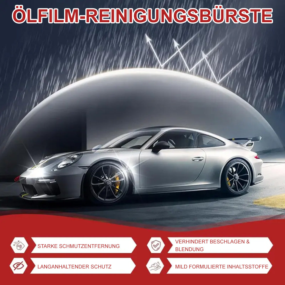 Automotive Oil Film Remover – Streak-Free Glass Cleaner for Fast Window Decontamination