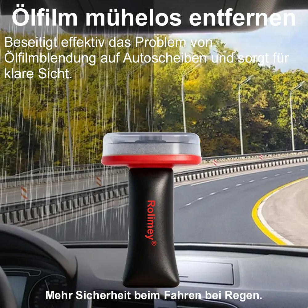 Automotive Oil Film Remover – Streak-Free Glass Cleaner for Fast Window Decontamination