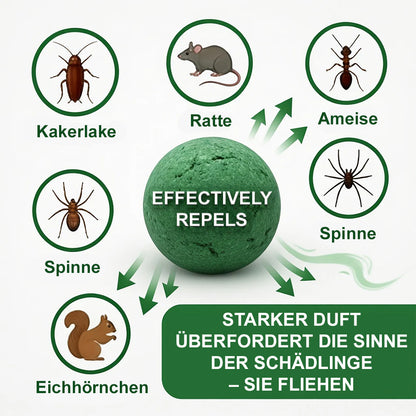 🐭Natürliche Pfefferminz-Kugeln gegen Mäuse & Insekten – Effektiv & Chemiefrei