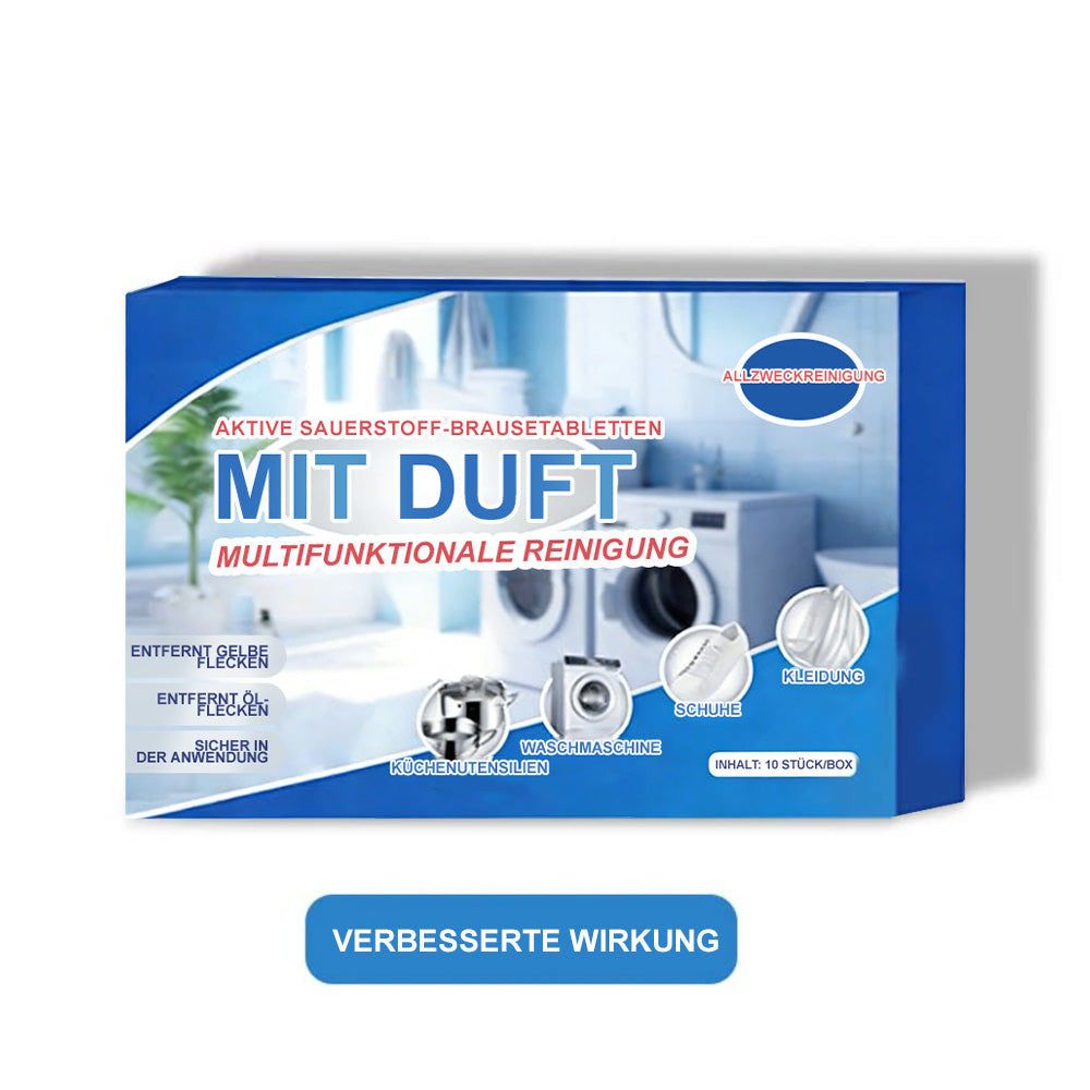 ✨Allzweck-Sauerstoff-Reinigungstabletten🫧– Kraftvolle Tiefenreinigung für Haushalt & Wäsche (10 Stück/Box)