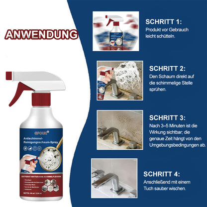 🦠 Anti-Schimmel Reinigungs­schaum Spray | Schnell wirksam, ohne Schrubben