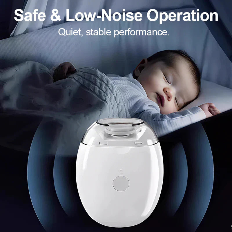 🆙✨ Universeller automatischer Nagelfräser – 6 Geschwindigkeiten, 5 Aufsätze für sichere & sanfte Nagelpflege 👶🔧 ✅