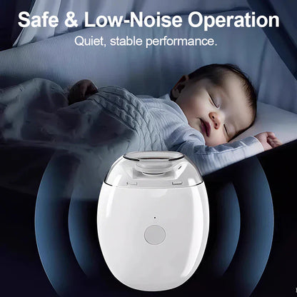 🆙✨ Universeller automatischer Nagelfräser – 6 Geschwindigkeiten, 5 Aufsätze für sichere & sanfte Nagelpflege 👶🔧 ✅